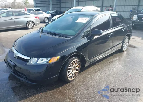 2008 Honda Civic Lx z USA, uszkodzony, nr VIN 1HGFA16588L066596